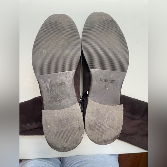 Suede Riding Boots - Picture 4 of 6